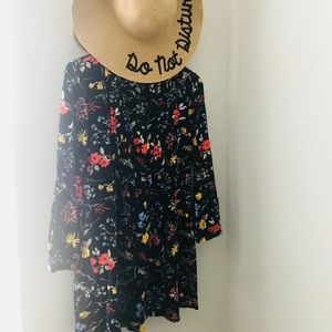 🌼BRIGHT FLORAL TUNIC DRESS 🌼